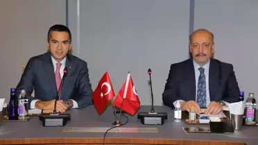 Çalışma ve Sosyal Güvenlik Bakanı Bilgin, TİSK Yönetim Kurulu toplantısına katıldı