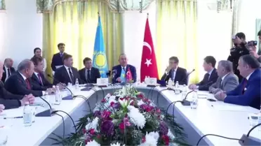 Bakan Çavuşoğlu, Türkiye'nin Çimkent Fahri Başkonsolosluğunun açılışında konuştu Açıklaması
