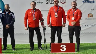Para Atıcılık Dünya Şampiyonası'nda bronz madalya