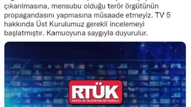 RTÜK'ten TV 5'e 'Hakan Şükür' incelemesi