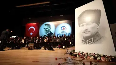 Denizli'de Ata'nın sevdiği şarkılar sevenleriyle buluştu