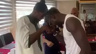 Famara Diedhiou'nun Dünya Kupası sevinci (YENİDEN)