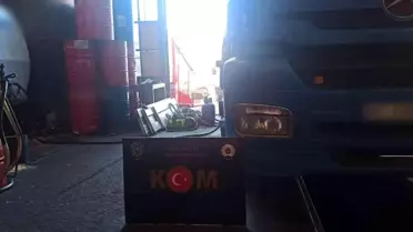 Konya'da 3 bin litre kaçak akaryakıt ele geçirildi