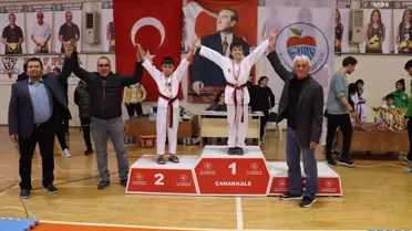 Bayramiç'te Taekwondo Şampiyonası
