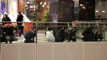 Telefonlara uyarı geldi, vatandaşlar 'Çök-Kapan-Tutun' yaptı