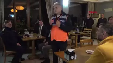 ÇANAKKALE'DE 'DEPREM ANI ÜLKE TATBİKATI' YAPILDI