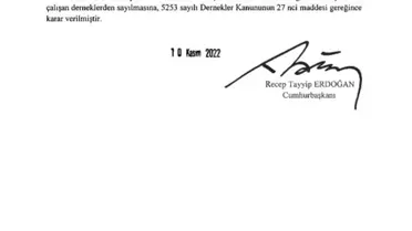 Yedi Başak İnsani Yardım Derneği'ne yeni statü