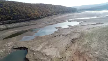 İstanbul'a su sağlayan Kazandere ve Pabuçdere barajlarında su seviyesi düştü