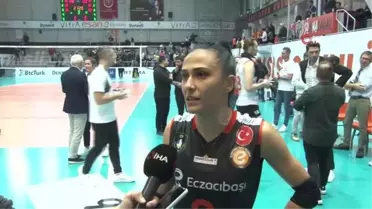 Simge Aköz: 'İnşallah sezon sonuna kadar hem Türkiye'de hem Avrupa'da böyle devam ederiz'
