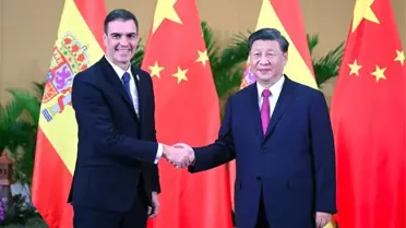 Xi, İspanya Başbakanı Pedro Sanchez ile Görüştü