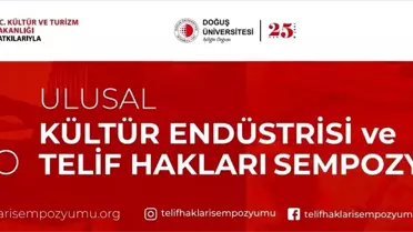 2'nci Ulusal Kültür Endüstrisi ve Telif Hakları Sempozyumu başlıyor