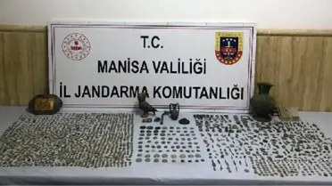Kula'da tarihi eser operasyonu: 2 bin 385 adet tarihi eser ele geçirildi