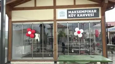 Nilüfer Belediyesi'nden Maksempınar'da Meydan Düzenlemesi ve Köy Kahvesi