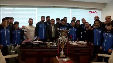 SPOR Şampiyon ASKİ Spor'dan Ankara Büyükşehir Belediyesi'ne ziyaret