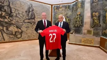 TFF Başkanı Büyükekşi'den Gaziantep Valisi Gül'e ziyaret