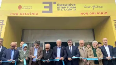 Ümraniye 3. Kitap Fuarı kapılarını açtı