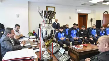 Aski Spor'dan Kulüp Başkanı Arslan'a Ziyaret