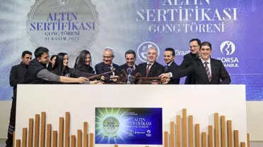 Borsa İstanbul'da gong 'Darphane Altın Sertifikası' için çaldı (2)