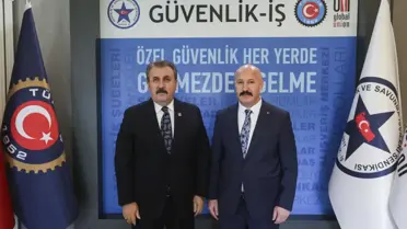 BBP Genel Başkanı Destici, Güvenlik ve Savunma İşçileri Sendikasını ziyaret etti