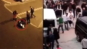 Silahlı saldırıya uğrayan adamın çığlıkları sokağı inletti