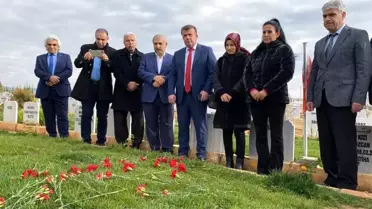 Hayatını kaybeden öğretmen mezarı başında anıldı
