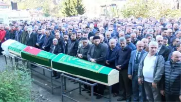 KAZADA ÖLEN ÇİFT İLE OĞULLARI, TOPRAĞA VERİLDİ