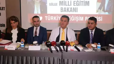 TDP Genel Başkanı Sarıgül, Edirne'de basın toplantısı düzenledi Açıklaması