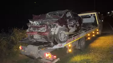 Sinop'ta iki otomobilin çarpıştığı kazada 1 kişi öldü, 5 kişi yaralandı
