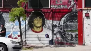BUENOS AİRES - Arjantinli efsane futbolcu Maradona'nın ikinci ölüm yıldönümü