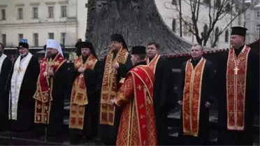 Lviv'de Holodomor kurbanları anıldı