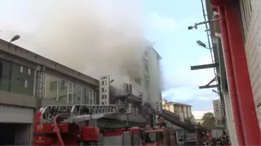 BAŞAKŞEHİR'DE GIDA FABRİKASINDA YANGIN