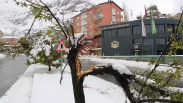 HAKKARİ'DE 155 YERLEŞİM YERİNİN YOLU ULAŞIMA KAPANDI
