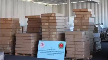 Bursa'da gümrük muhafaza ekipleri 1 milyon liralık vergi kaçakçılığını önledi