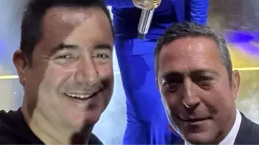 Acun Ilıcalı... FENERBAHÇE GECESİNDE GÖĞÜS SANSÜRÜ!