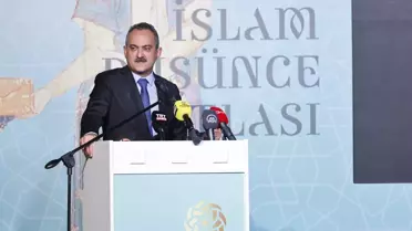 Bakan Özer, İslam Düşünce Atlası Projesi'nin 2. edisyonu tanıtım toplantısında konuştu Açıklaması