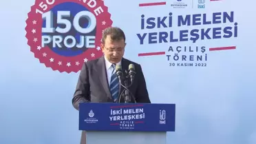 İski, Melen'in Kalbinde Hizmet Verecek. İmamoğlu: 'Melen'in Bitirilememesinden Kaynaklı 12-13 Milyar Lira Çöp Oldu'