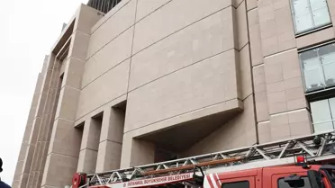 İstanbul Adliyesi'nde yangın tatbikatı yapıldı