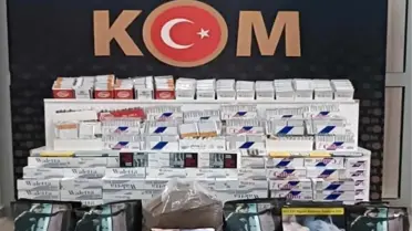 Kırşehir'de kaçak sigara ve tütün operasyonu