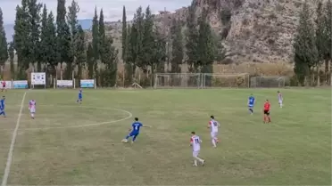 Amatör futbol maçında arbede yaşandı