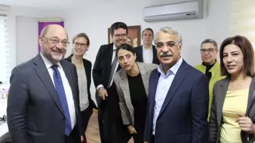 HDP Eş Genel Başkanı Sancar, Friedrich Ebert Vakfı heyetiyle görüştü