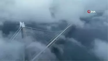 Yavuz Sultan Selim Köprüsü'nden kartpostallık görüntüler