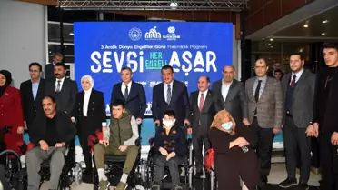 Gürkan: 'Engellilere uygun engelsiz mekanlar oluşturmaya gayret ediyoruz'