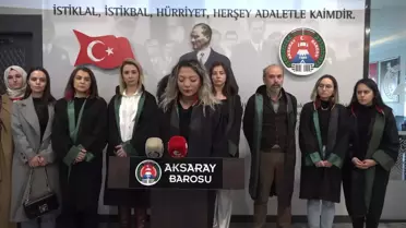 Aksaray Barosu: Melike Arıbaş'ın Kamuya Açık Bir Yerde Katledilmesi, Kadın Cinayetlerinin Ne Kadar Rahat İşlenir Hale Geldiğini Göstermesi Açısından...