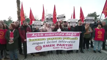 İzmir'den Asgari Ücret Çağrısı: 'Açlığı Kabul Etmiyoruz, Yoksulluk Sınırını Aşan Bir Ücret İstiyoruz'