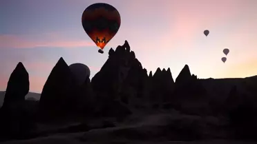 Kapadokya'da 11 ayda 629 bin 283 turist balon turuna katıldı