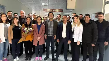 Hedef gösterilen doktora hastane başhekimi ve yönetimi sahip çıktı
