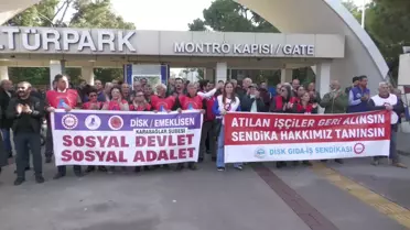 İzmir'de İşten Atılan Sigara Fabrikası İşçilerinin Eylemi 81. Gününde: 'Haklarımız Tanınana Kadar Mücadelede Kararlıyız. Asla Vazgeçmeyeceğiz'