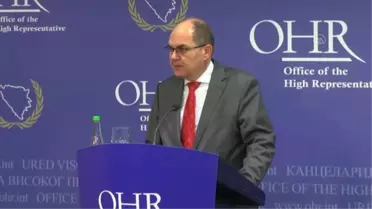 SARAYBOSNA - Yüksek Temsilci Schmidt: 'Bosna Hersek, AB yolunda tarihi bir şans yakaladı'