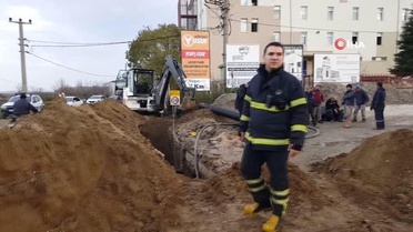 Edirne'de toprak kayması: 1 yaralı