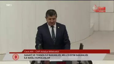 Cavit Arı: Millet İttifakı Olarak, Toplumun Tüm Kesimleriyle Birlikte Halkımızı Biz Zenginleştireceğiz.
